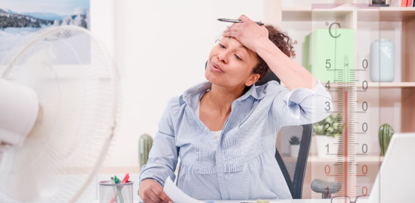 Titelbild Arbeiten bei Hitze